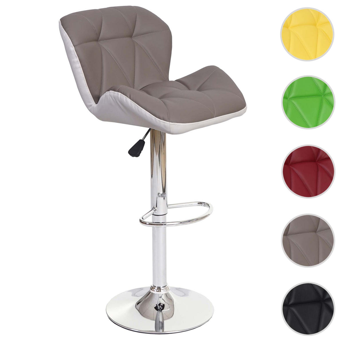 BARHOCKER taupe - Taupe, Textil (44/106/49cm) - MCW