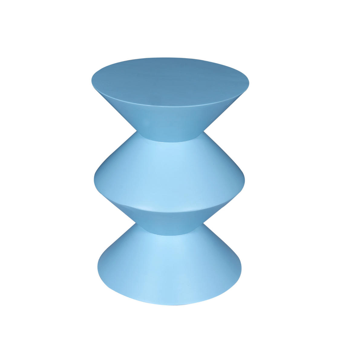 BEISTELLTISCH Abel Blau 33/33/45 cm - Blau, Holz (33/33/45cm) - Starfurn