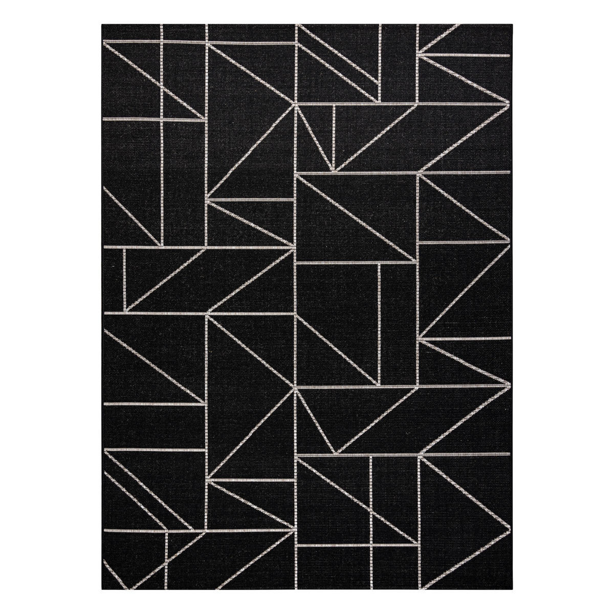 TEPPICH Floorlux 80/150 cm - Schwarz, Textil (80/150cm) - rugsX