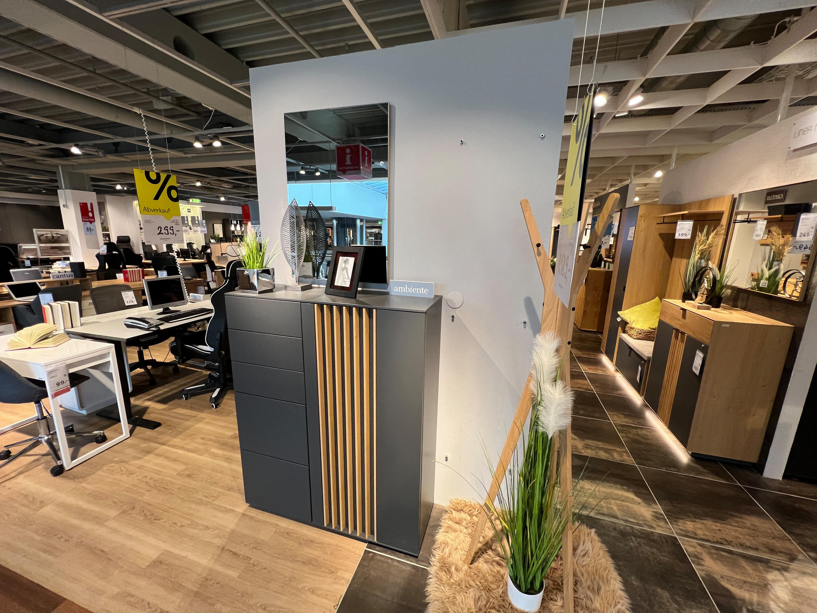 SCHUHSCHRANK & SPIEGEL NOVA - Ambiente