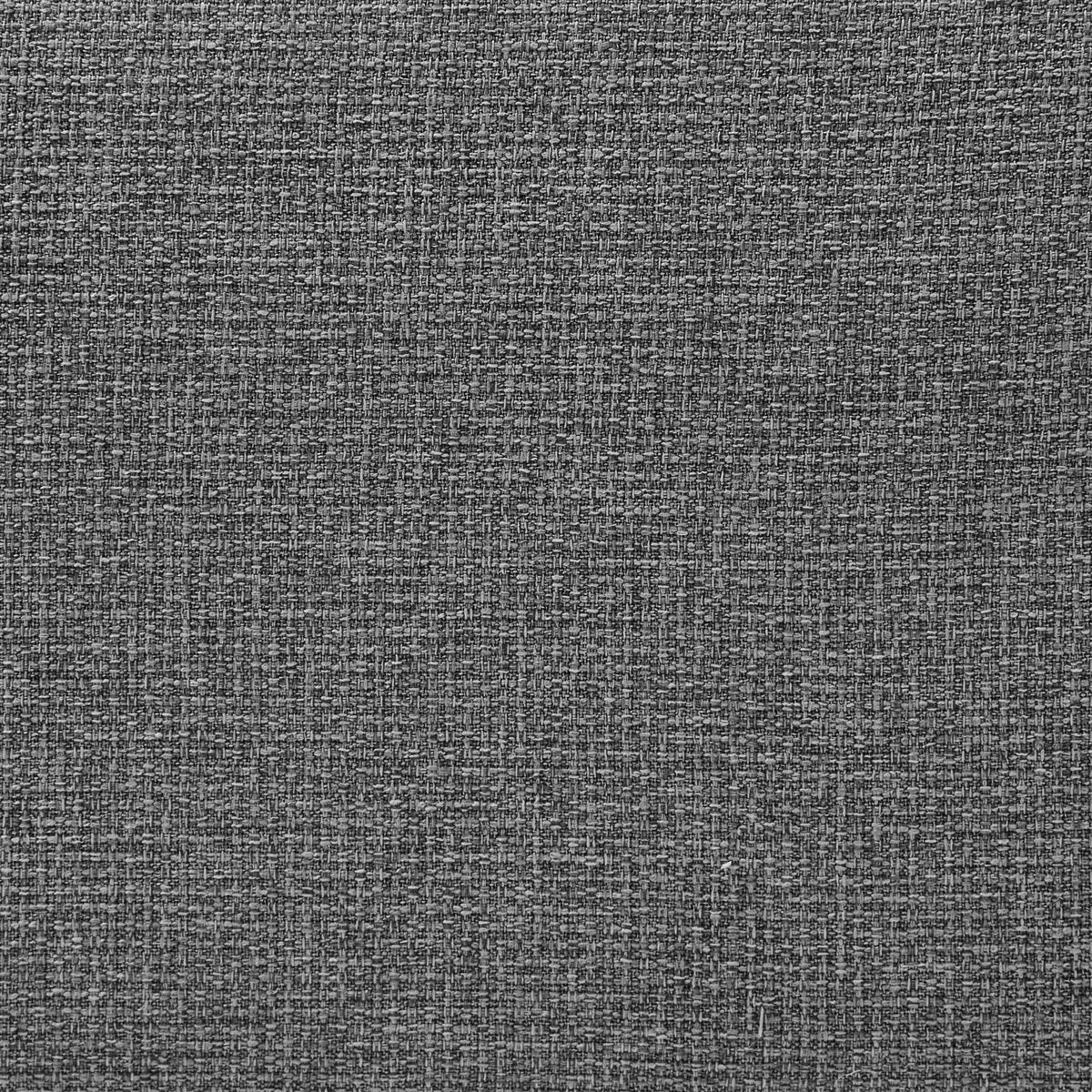 CHAISELONGUE Stoff Grau Alsten - Dunkelgrau/Braun, Textil (163/80/75cm) - Beliani