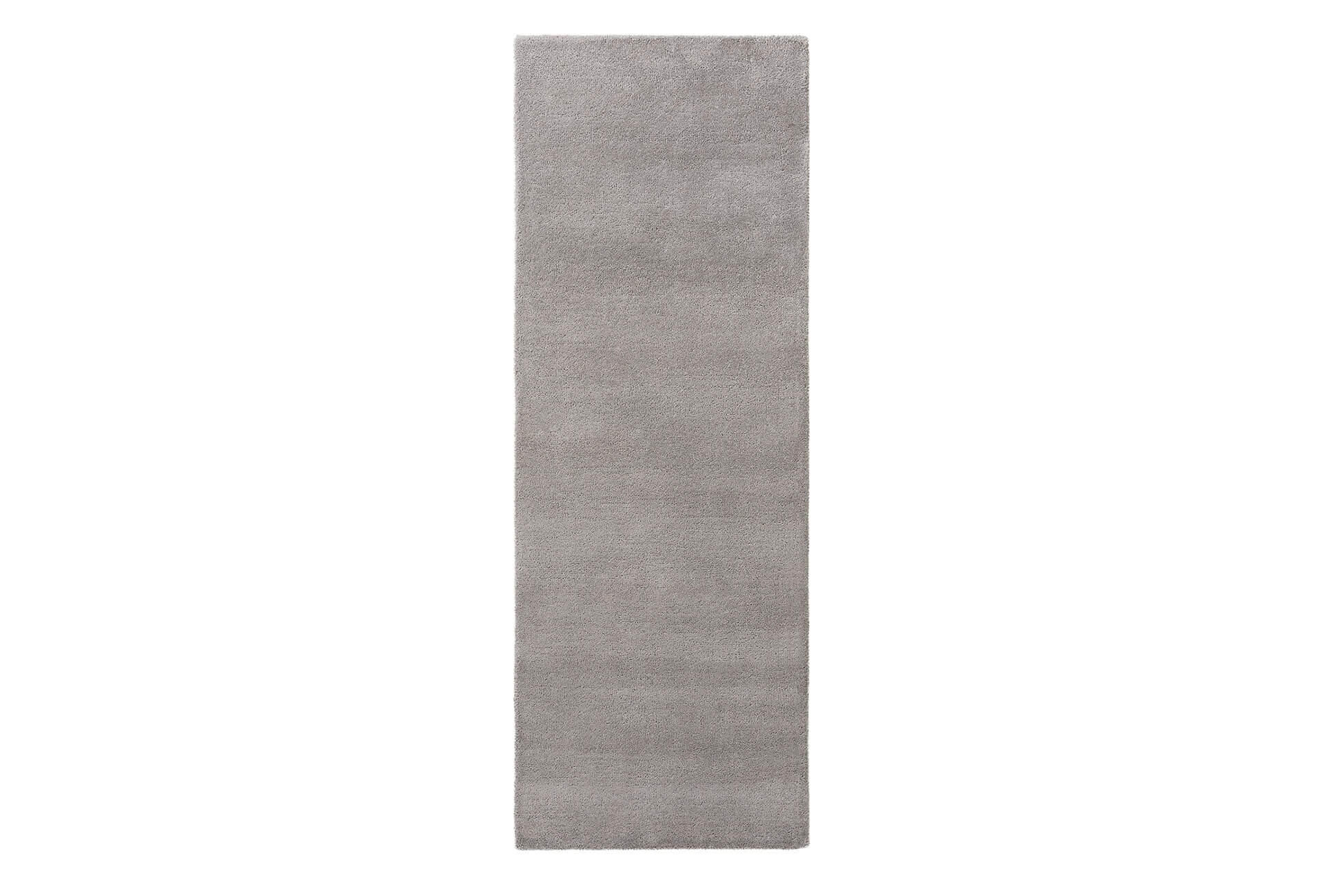 KUNSTLOFT VLNĚNÝ běhoun Bent Šedá 70x200 cm
