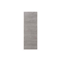 VLNĚNÝ běhoun Bent Šedá 70x200 cm - šedá, textil/přírodní materiály (70/1cm) - KUNSTLOFT