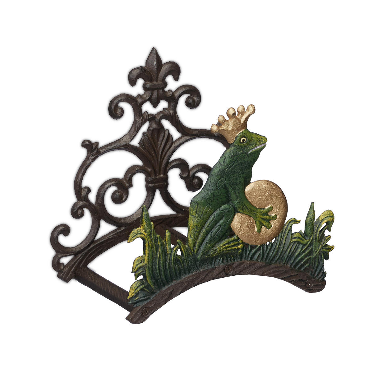 SCHLAUCHHALTER - Multicolor, Metall (24/23/15cm) - Relaxdays