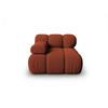 MODUL links Bellis aus 3D-Stoff ziegelrot - Orange, Textil (94/70/94cm) - Micadoni