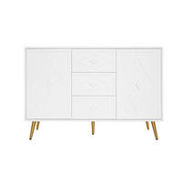 ANRICHTE Weiß 120/40/80 cm - Weiß, Holz (120/80/40cm) - PANGIVO