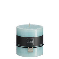 DUFTKERZEN AQUA (6er Set) - Blau, Paraffin (10/10/10cm) - J-Line