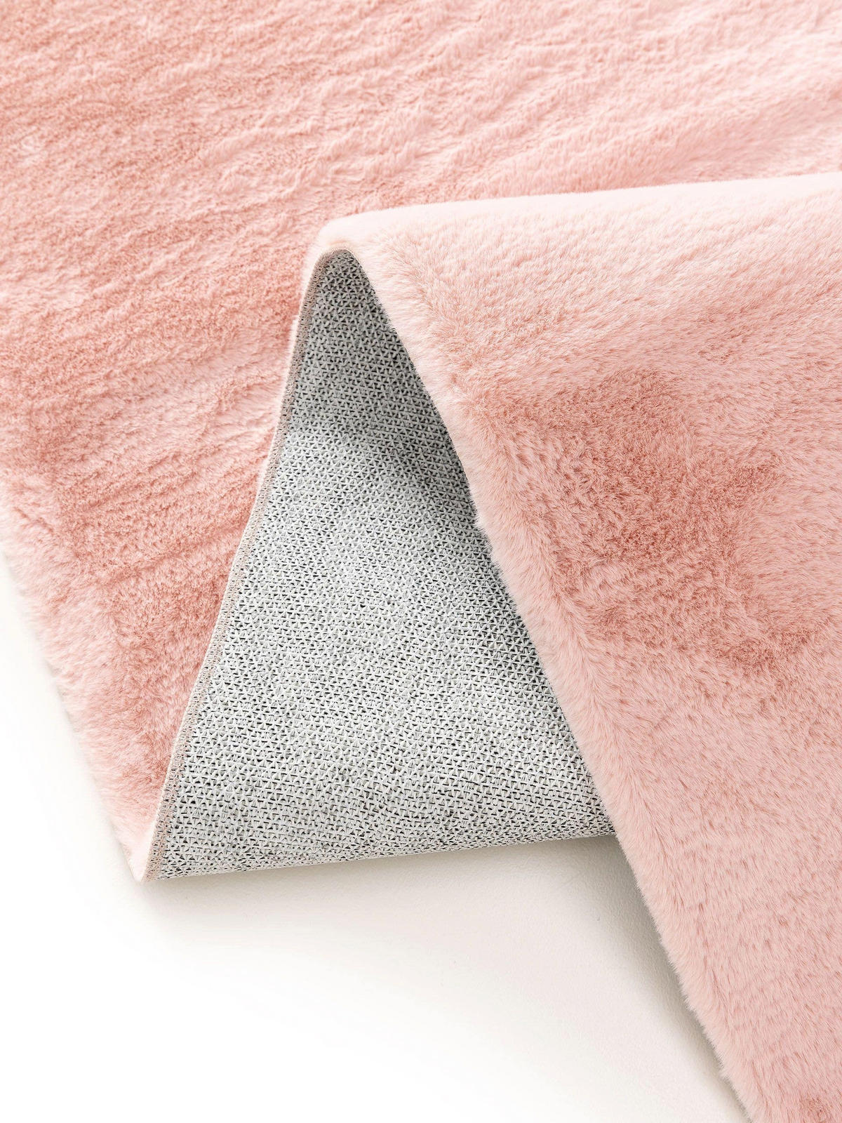 KUNSTFELLTEPPICH Furry Rosa 80x150 cm - Rosa, Kunststoff (80/150cm) - benuta