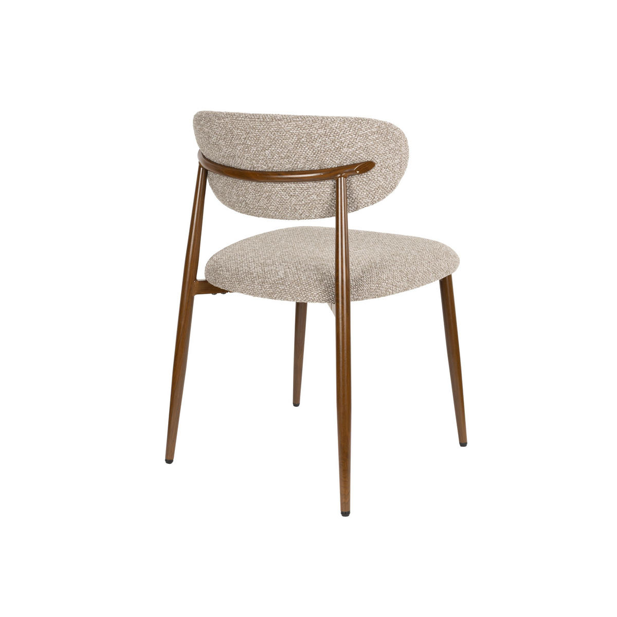 ESSZIMMERSTUHL Noor Taupe - 2 er Set - Taupe, Kunststoff (51/77.5/53cm) - Housecraft Living
