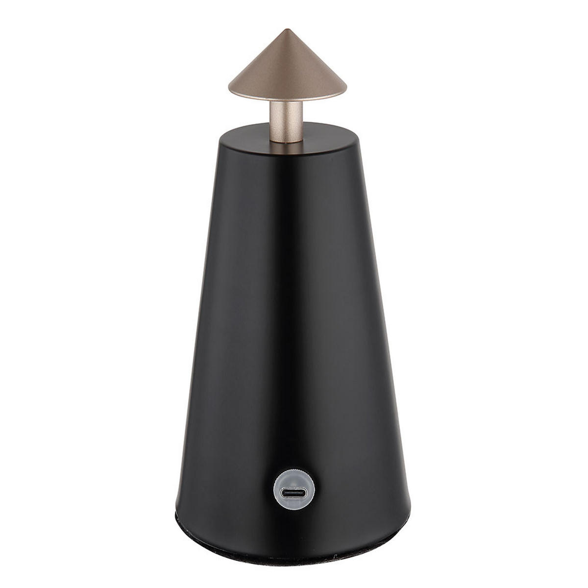 2X LED TISCHLEUCHTE Schwarz Cappuccino CCT - Schwarz, Metall (9/9/19cm) - Globo Lighting