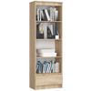 MEHRZWECKSCHRANK Sonoma-Eiche 60x180x35 cm - Sonoma Eiche, Holzwerkstoff (60/180/35cm) - Akord