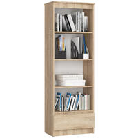 MEHRZWECKSCHRANK Sonoma-Eiche 60x180x35 cm - Sonoma Eiche, Holzwerkstoff (60/180/35cm) - Akord