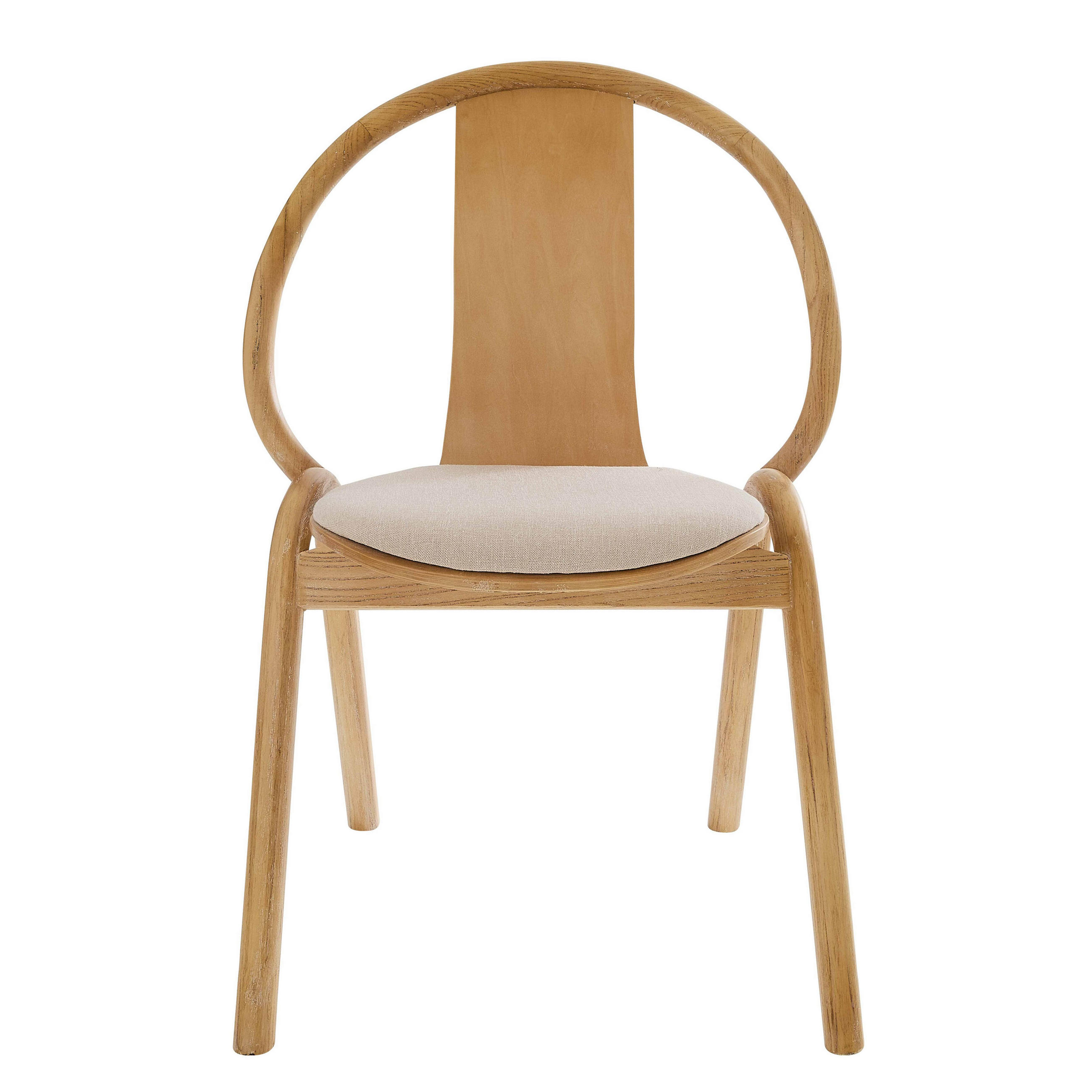 Thumbnail - Oviala Stühle, Eiche, Holz, Quadratisch, 47x83x42 cm, Esszimmer, Stühle, Esszimmerstühle, Vierfußstühle