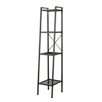 REGAL - Eisen - Schwarz, Metall (30/147/35cm) - home24