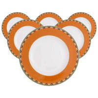 SPEISETELLER Samarkand Mandarin bunt ø 27,7 cm 6er Set - Multicolor, Keramik (27.7cm) - Villeroy & Boch