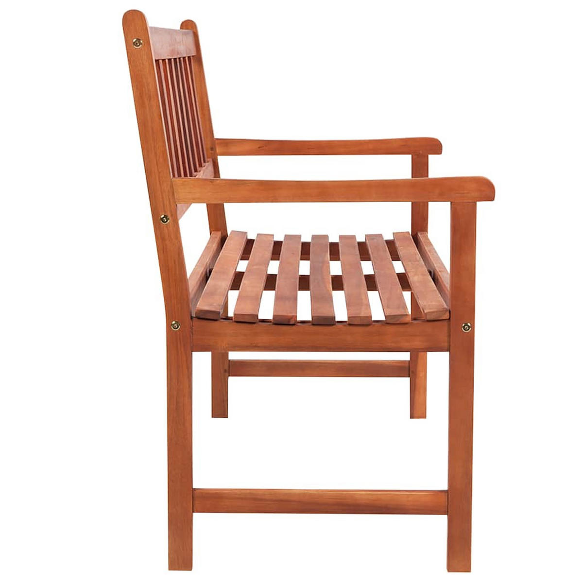 GARTENBANK mit Auflage 120 cm Massivholz Akazie - Grün, Holz (50/90/58cm) - furnicato
