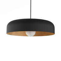 HÄNGELEUCHTE - Goldfarben, Metall (40/40/9cm) - Lumicom