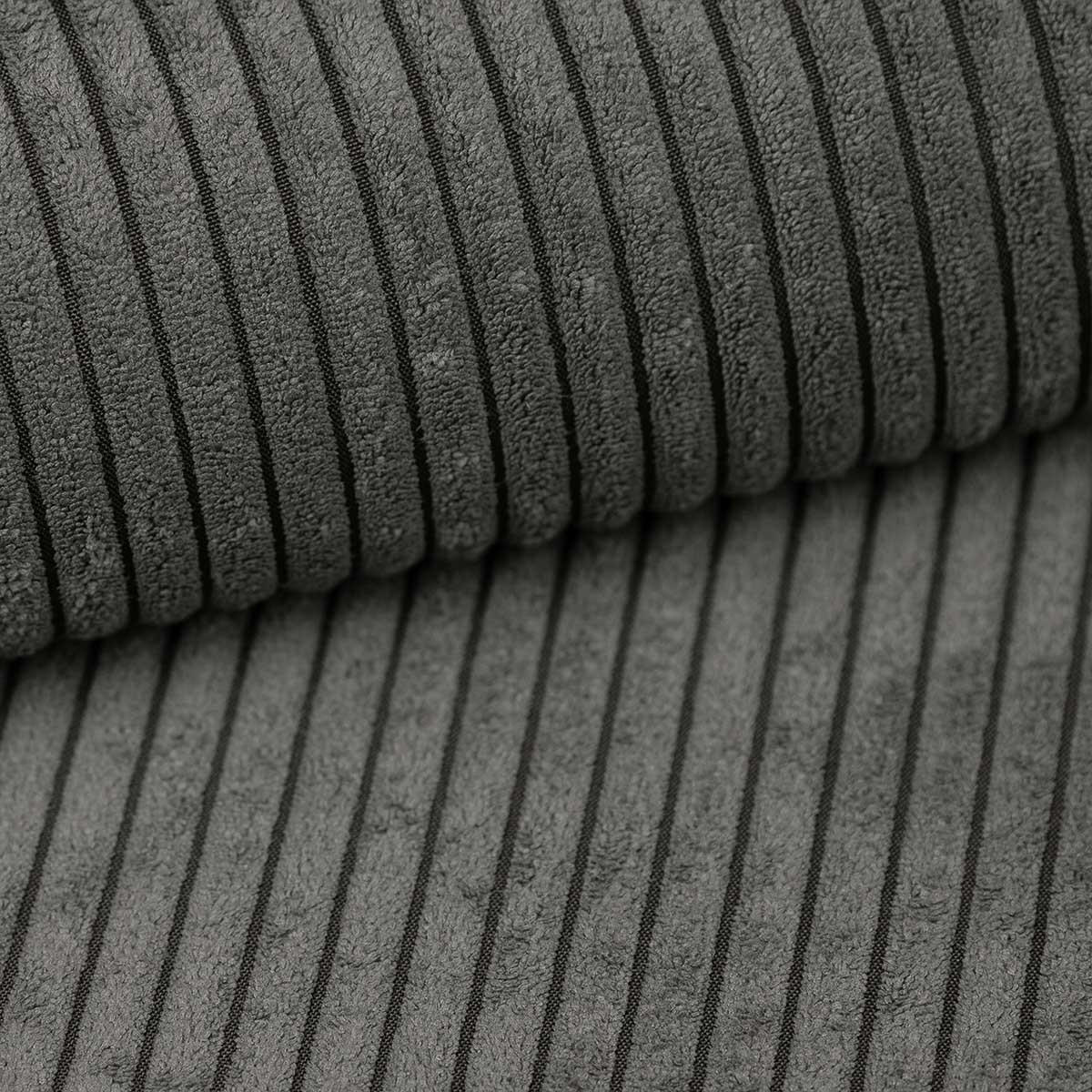 BOXBETT NARA mit Matratze H3, Bonell und Topper 180x200 POSO 115 - Dunkelgrau, Textil (180/200cm) - Bedante