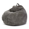 SITZSACK Indoor "Scoop" 90x110cm - Cord - Anthrazit, Textil (90/110/90cm) - Green Bean