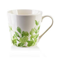 BECHER Eddy Lime 13/9.8/9 cm Keramik - Limette, Keramik (0.4L) - Mondex