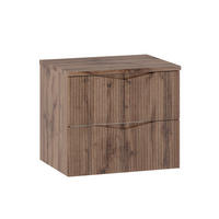 WASCHTISCHUNTERSCHRANK 60.6cm Tao Holz - Braun, Holzwerkstoff (60.6/52.2/46.5cm) - Petits-meubles