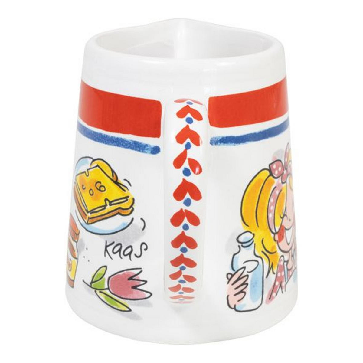 MILCHKANNE Hollands Glorie in Bunt - 9cm - Multicolor, Keramik (0.5L) - Blond Amsterdam