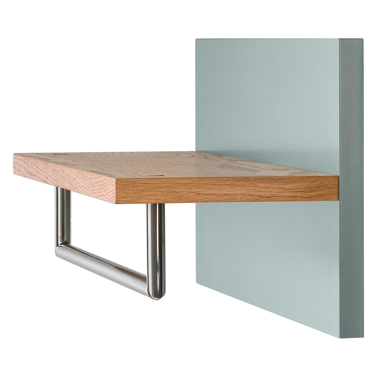 WANDGARDEROBE - Mintgrün, Holzwerkstoff (76/30/25cm) - home24