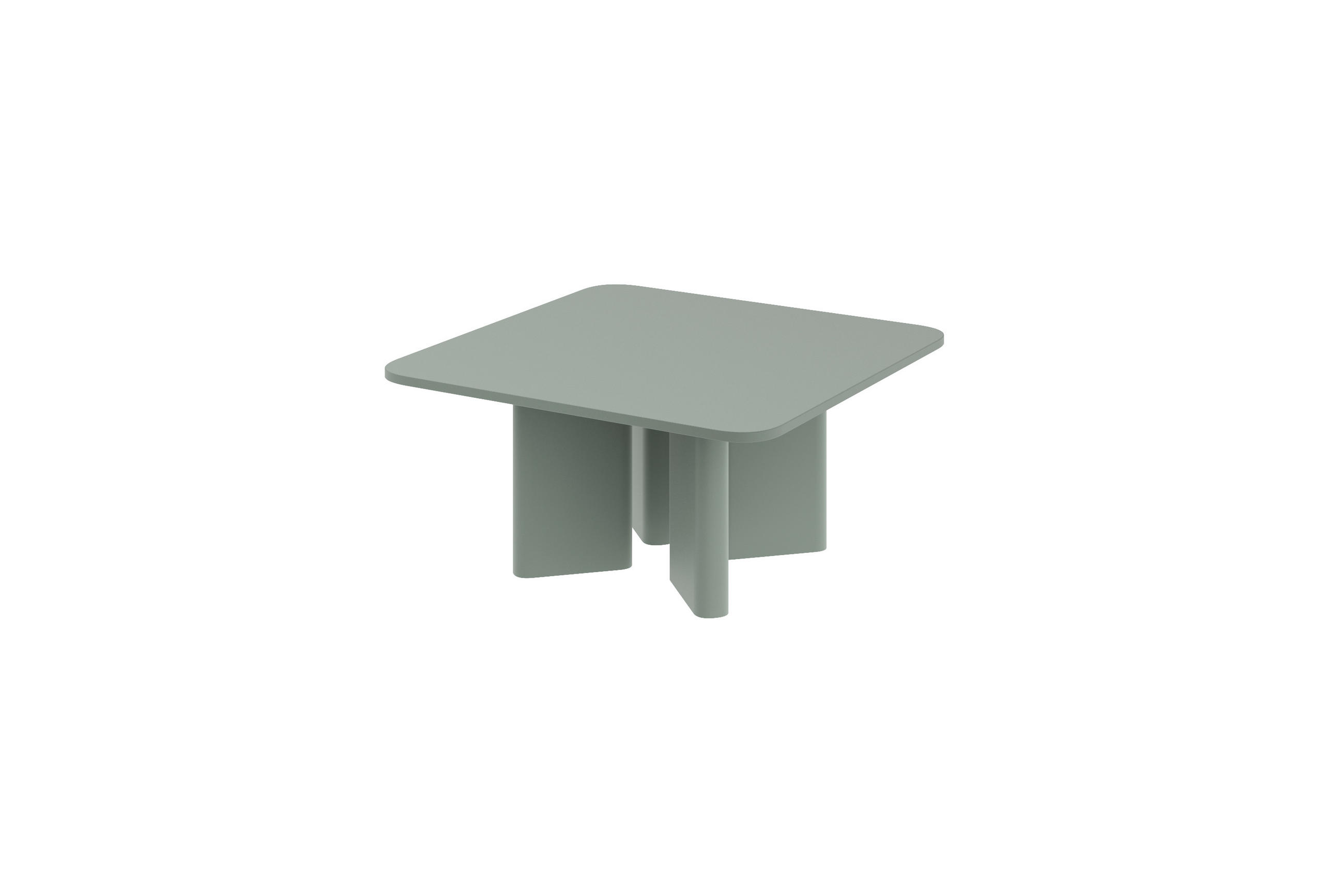 designimpex Couchtisch Grün 80x50x80 cm