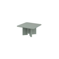 COUCHTISCH quadratisch 80/80/50 cm - Grün, Holzwerkstoff (80/80/50cm) - designimpex