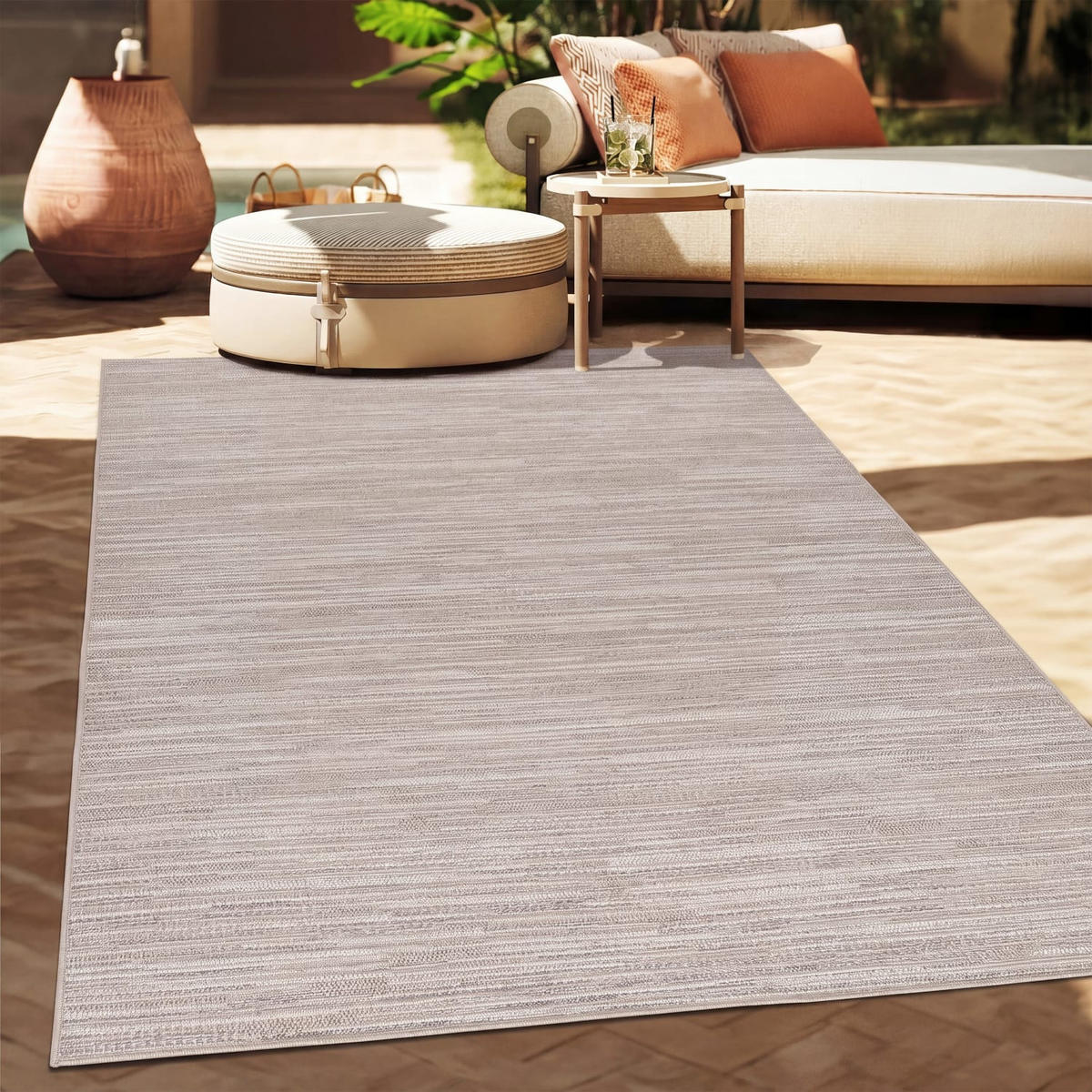 OUTDOORTEPPICH 240/340 cm Vermont 193 - Beige, Kunststoff (240/340cm) - Paco Home
