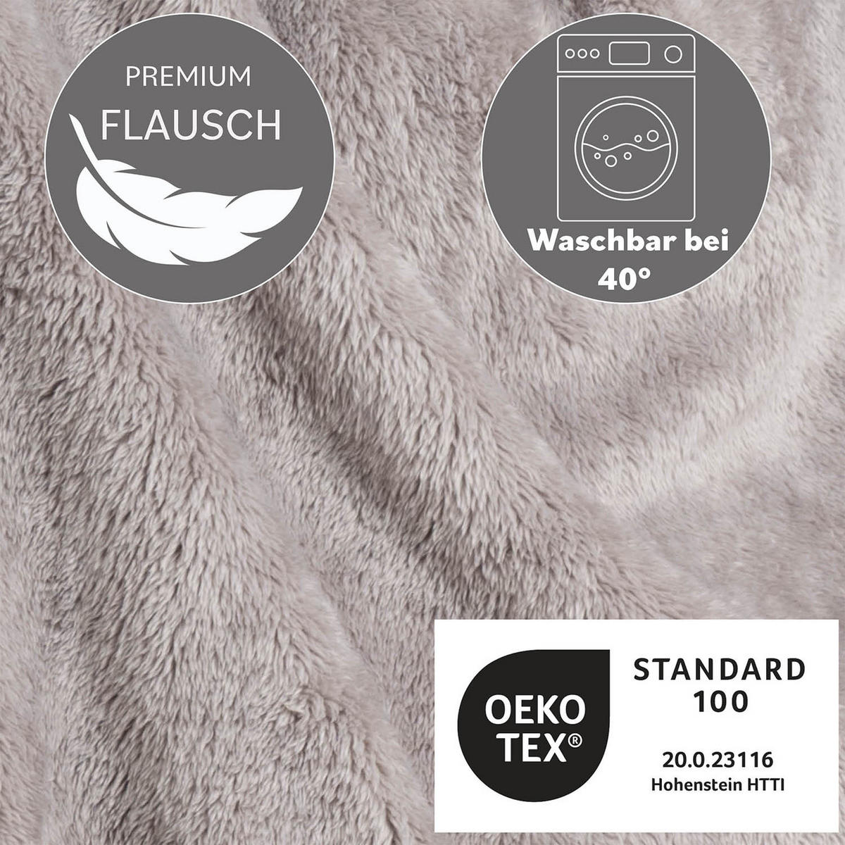 DECKENPULLOVER Loevbacken groß, Braun - Braun, Textil (90/92cm) - Blumtal