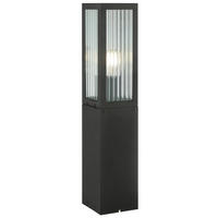 LED AUßENLEUCHTE Getta Schwarz 10/10/50 cm - Schwarz, Metall (10/10/50cm) - Brilliant