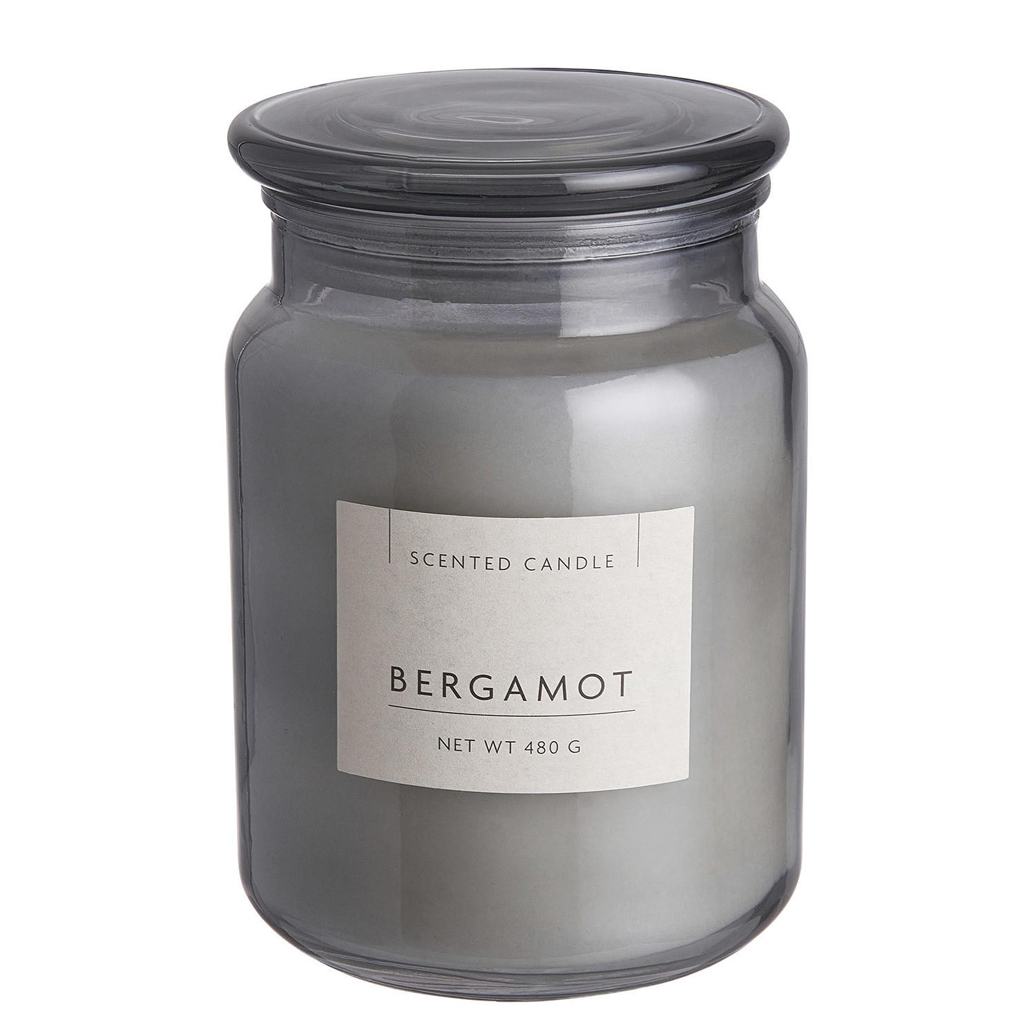 DUFTKERZE Scented Candle - Grau, Paraffin (14cm) - BUTLERS
