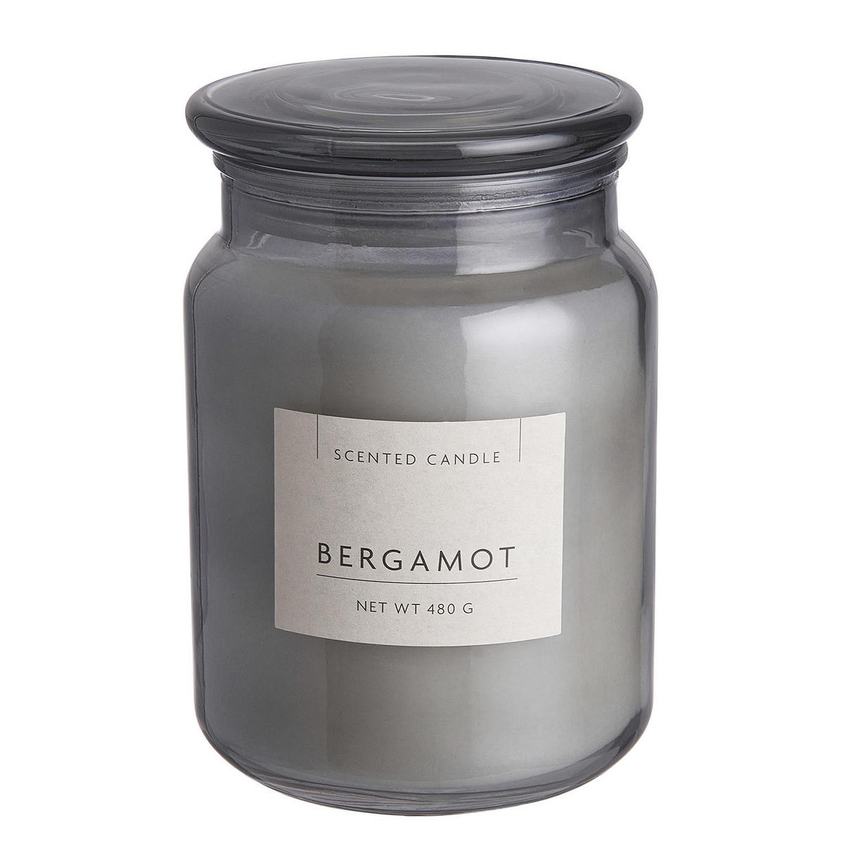 DUFTKERZE Scented Candle - Grau, Paraffin (14cm) - BUTLERS