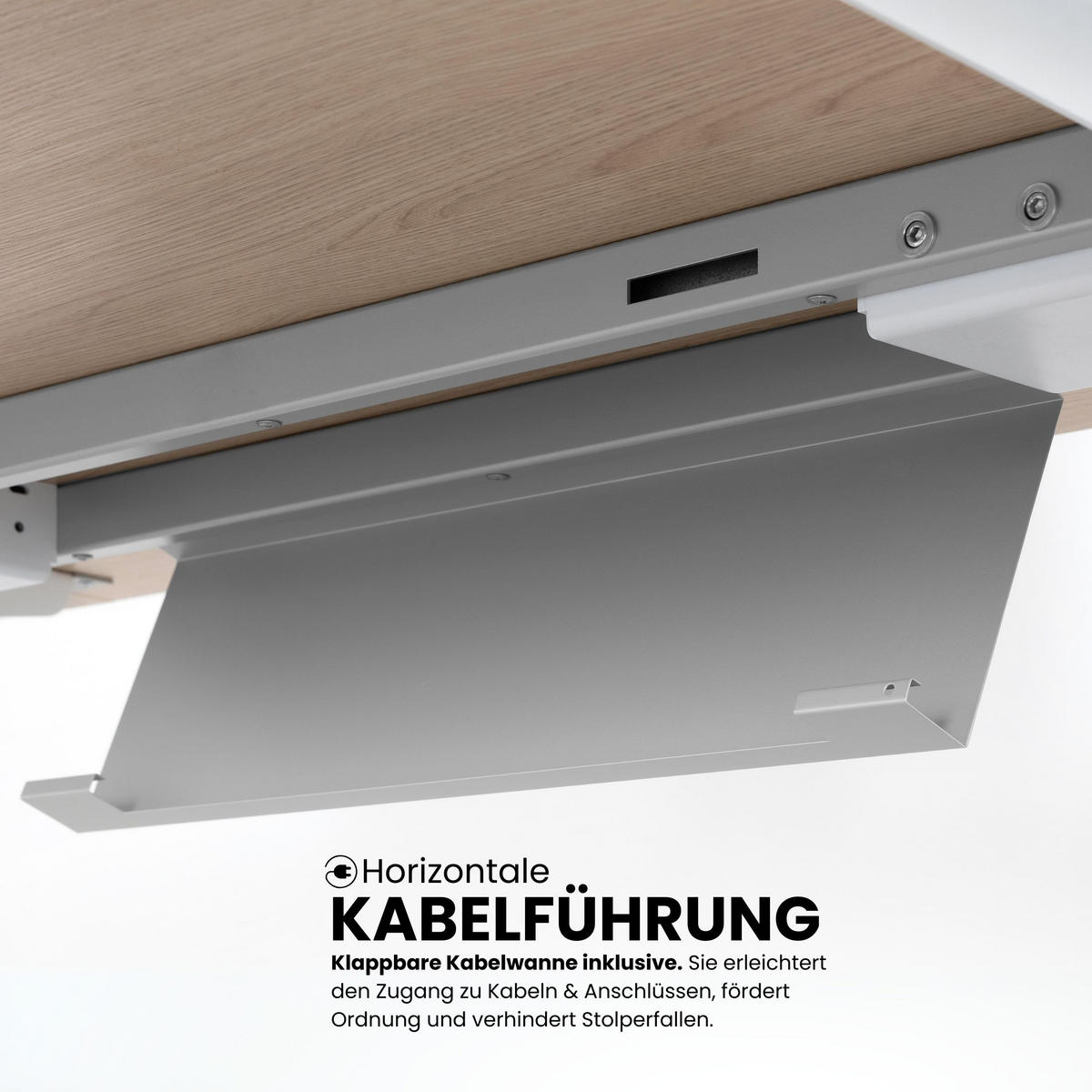 SCHREIBTISCH Serie-XB 80/120/74 cm in Graphitfarben/Graphitfarben - Graphitfarben, Holzwerkstoff (80/120/74cm) - bümö