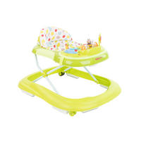 LAUFLERNHILFE Flowers grün 3-fach höhenverstellbar Spielcenter Licht faltbar - Grün, Kunststoff (65/80/52cm) - Kikka boo