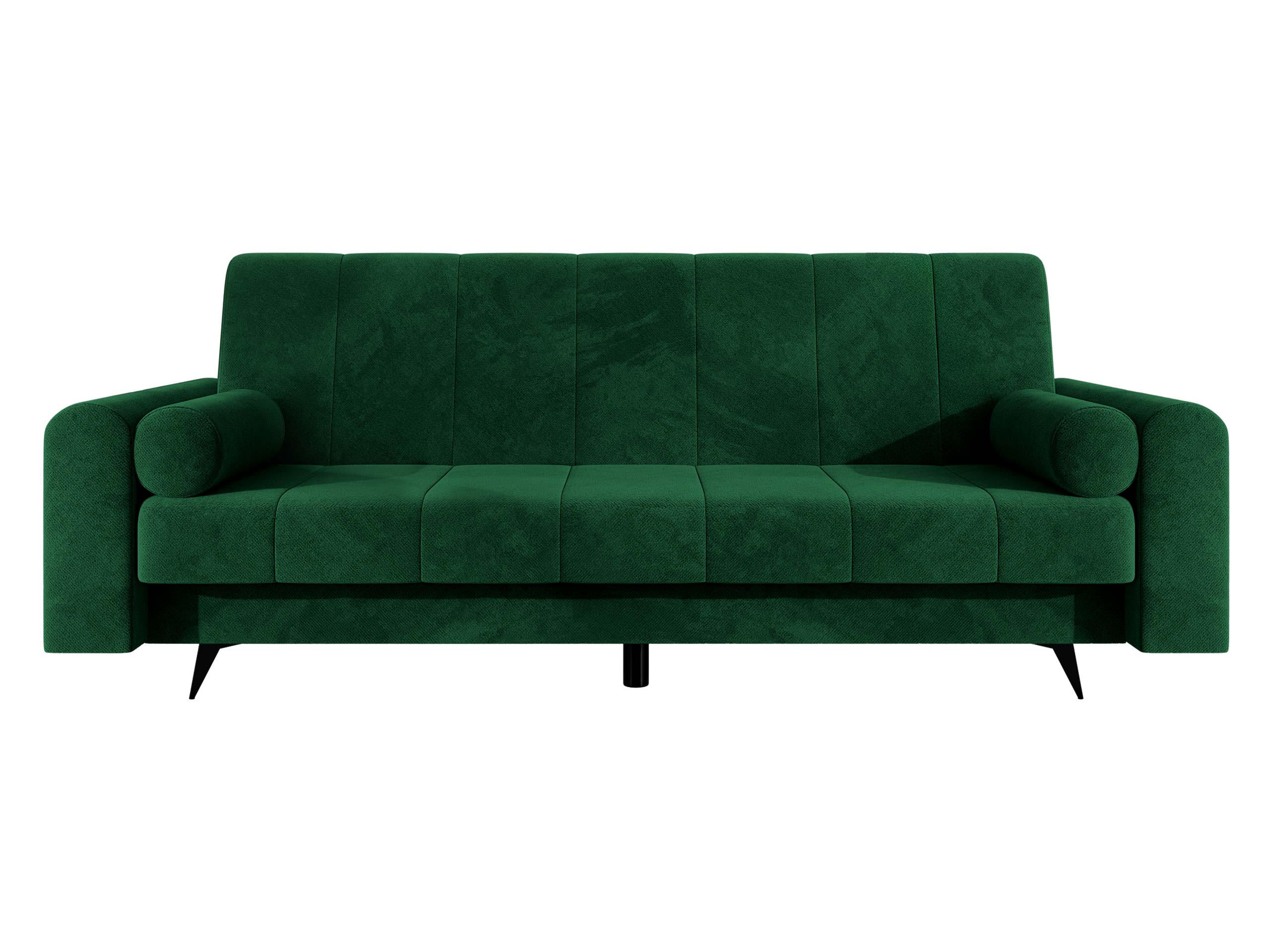 SCHLAFSOFA Zuri - Jadegrün/Schwarz, Holz/Textil (240/93/91cm) - MIRJAN24