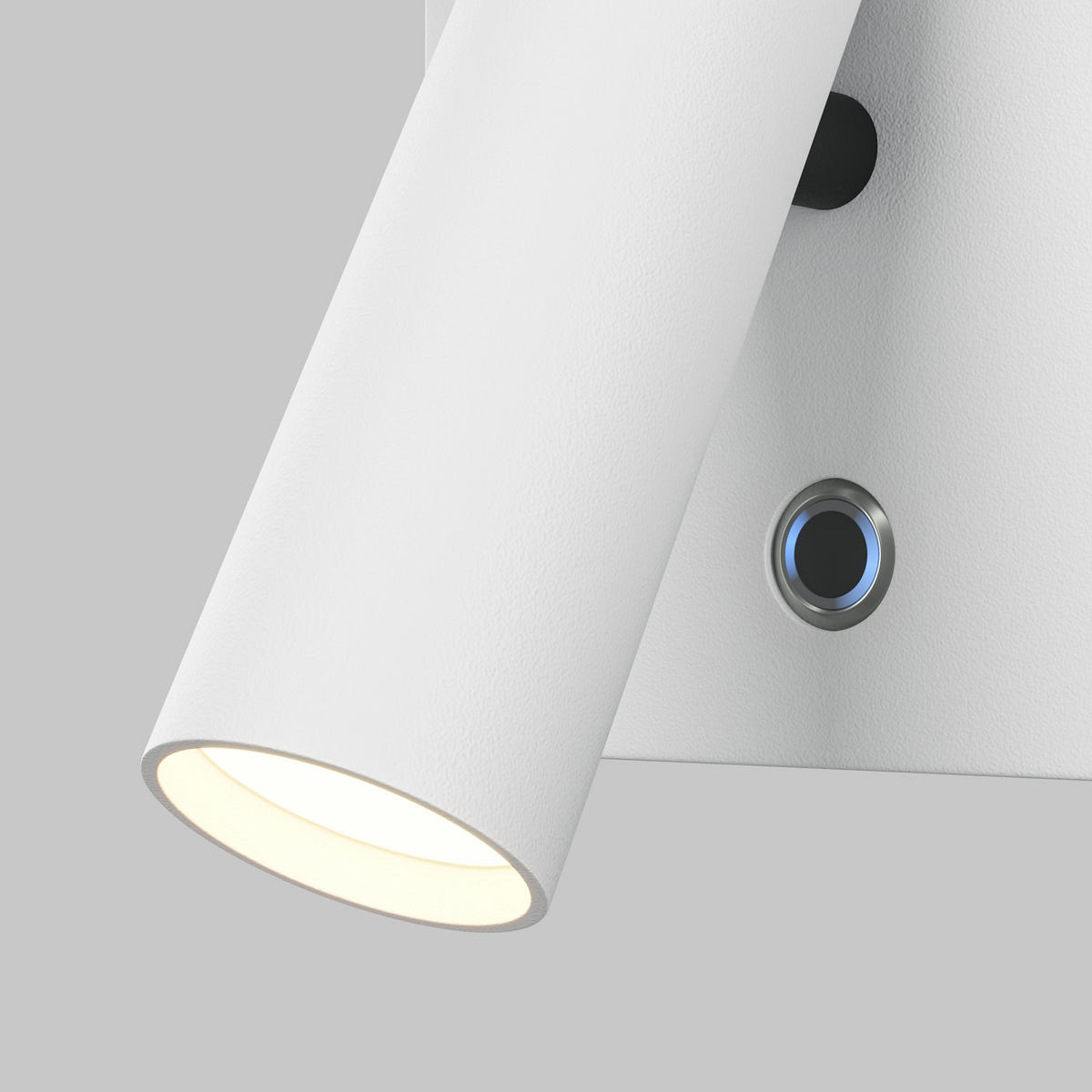 WANDLEUCHTE Aron - Weiß - 11/9/7 cm - Weiß, Kunststoff (9/7/11cm) - Maytoni