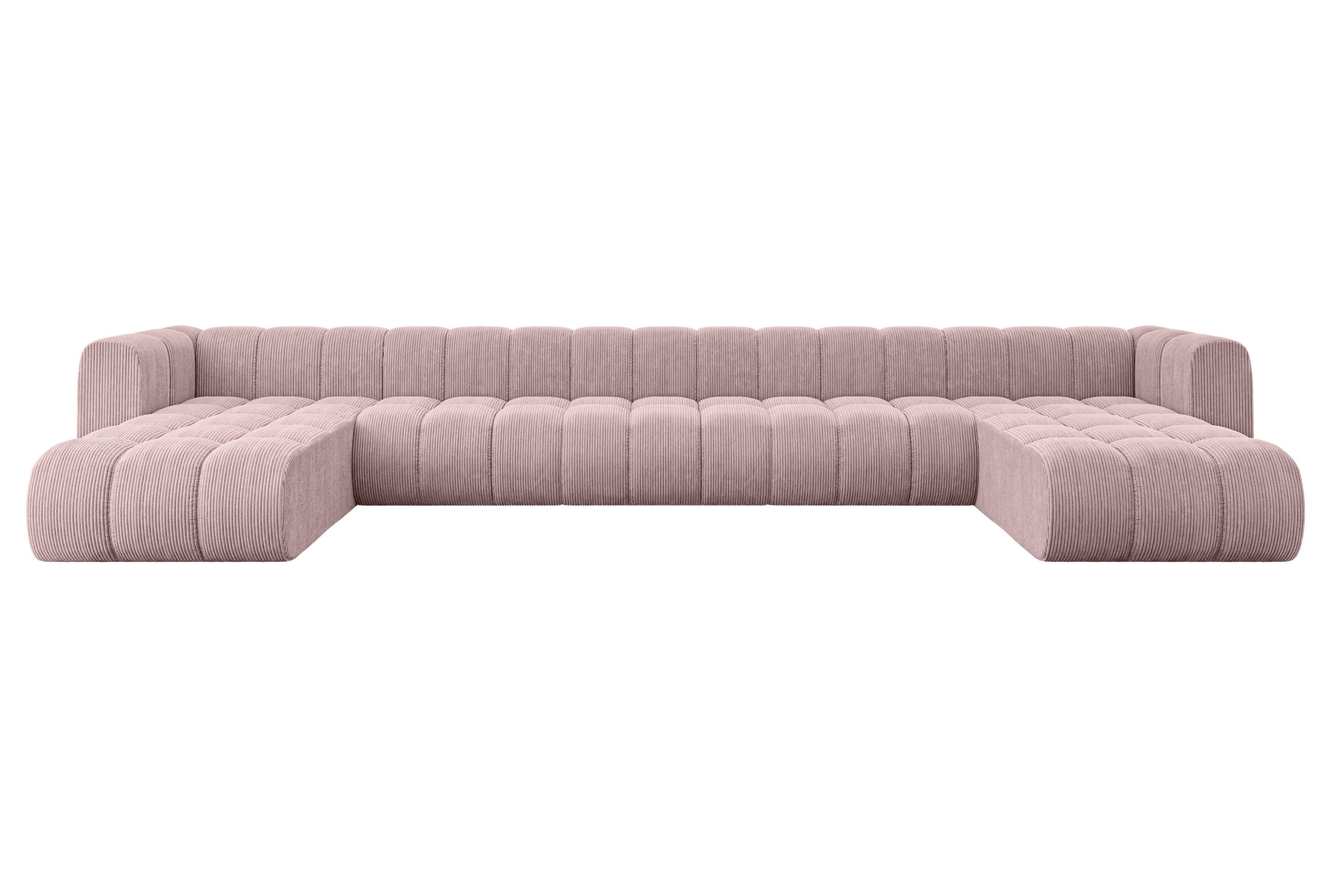 Altdecor Wohnlandschaft Rosa 501x70x177 cm