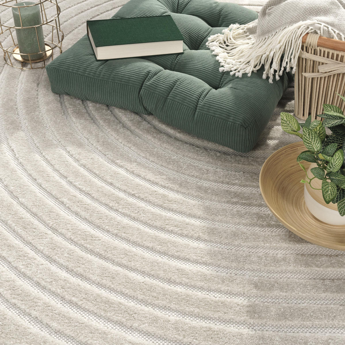 OUTDOORTEPPICH 80/150 cm Cotton 236 - Creme, Textil (80/150cm) - Paco Home