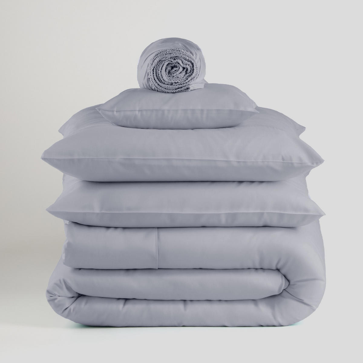 BETTWÄSCHE Satinette - Violett, Textil (200/220cm) - home&you