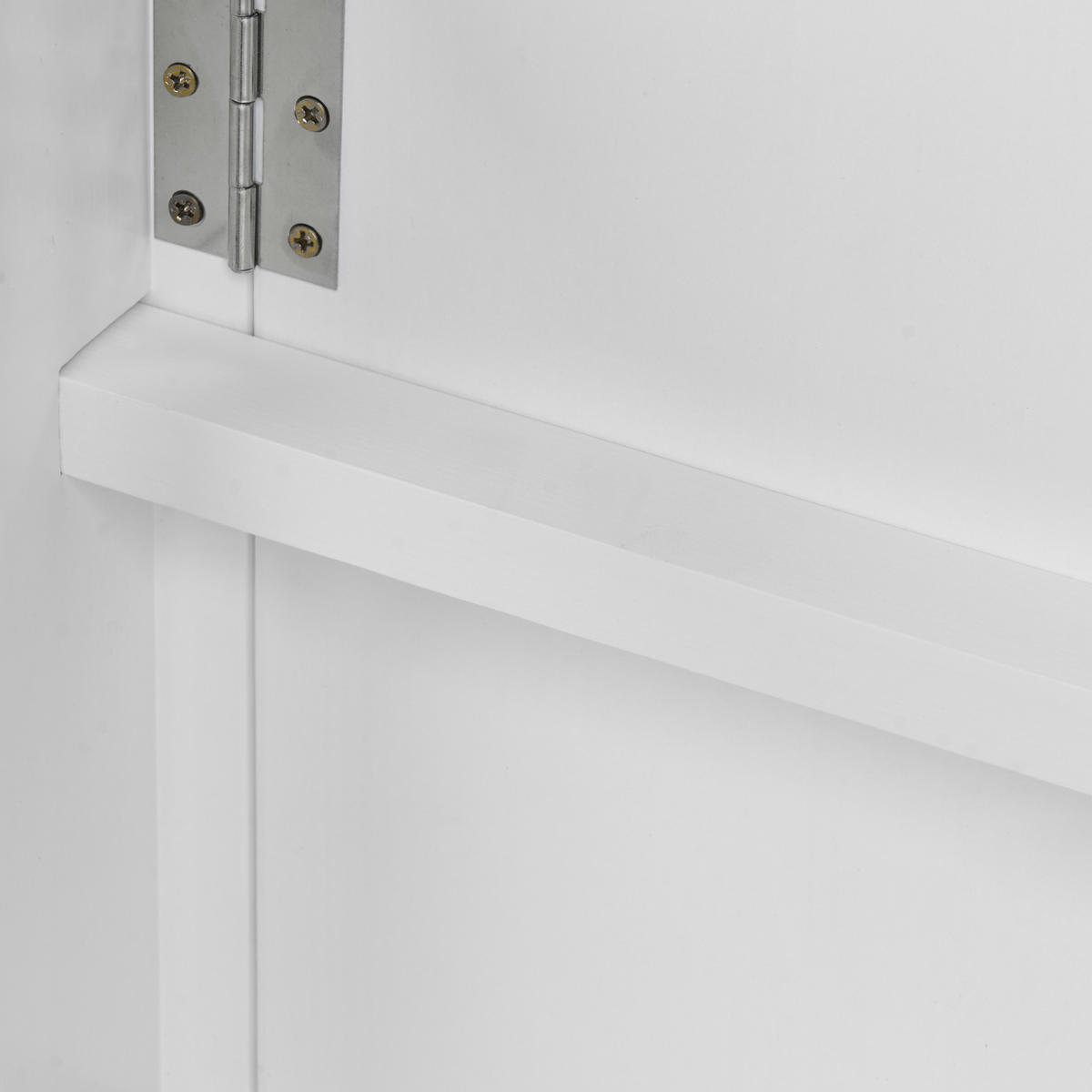 BLAGOVAONSKI STOL izvlačni bijeli 60-120/74 cm borovo drvo Vera - bijela, drvo (60/74/76cm) - Beliani