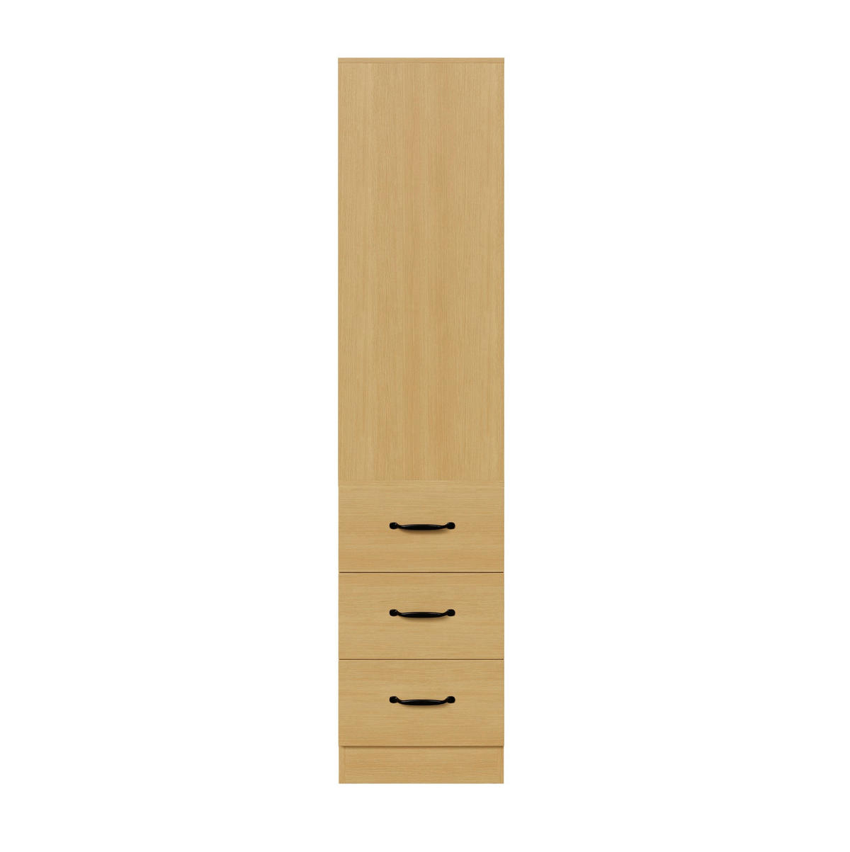 HIGHBOARD 60/180/38 cm Eiche aus Spanplatte mit Seitenschubladen - Eichefarben, Holzwerkstoff (38/180/60cm) - OKMYHOME