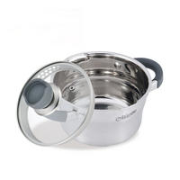 TOPF Silber 26/16/10 cm MR350716 - Silberfarben, Metall (16cm) - Maestro 