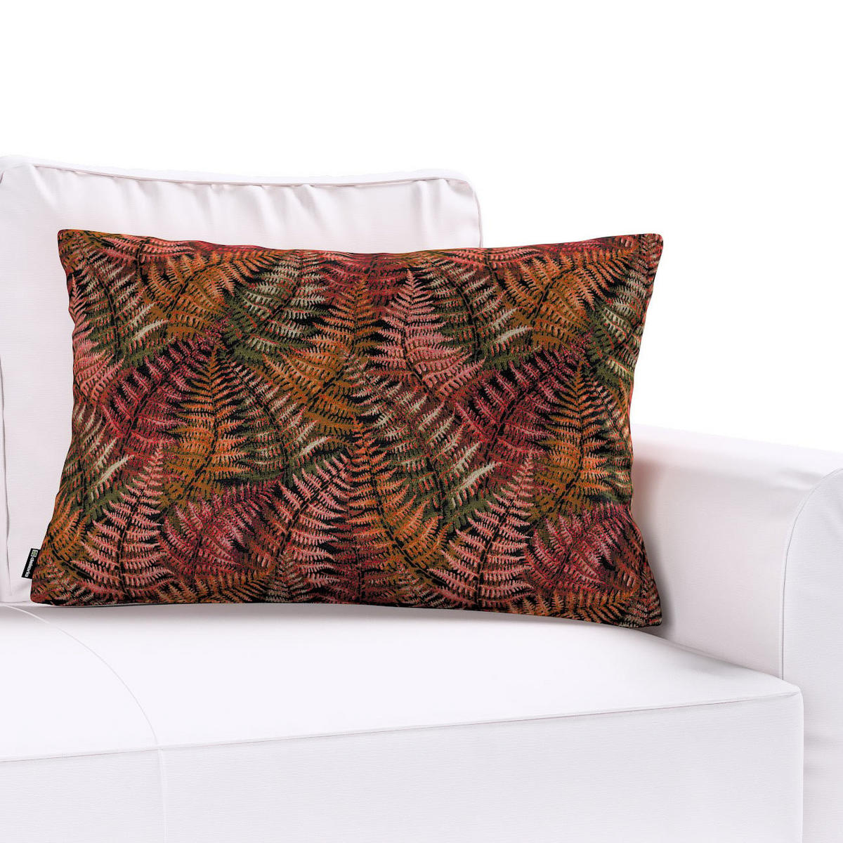 KISSENHÜLLE Intenso rot, 47x28 cm - Rot, Textil (47/28cm) - Dekoria