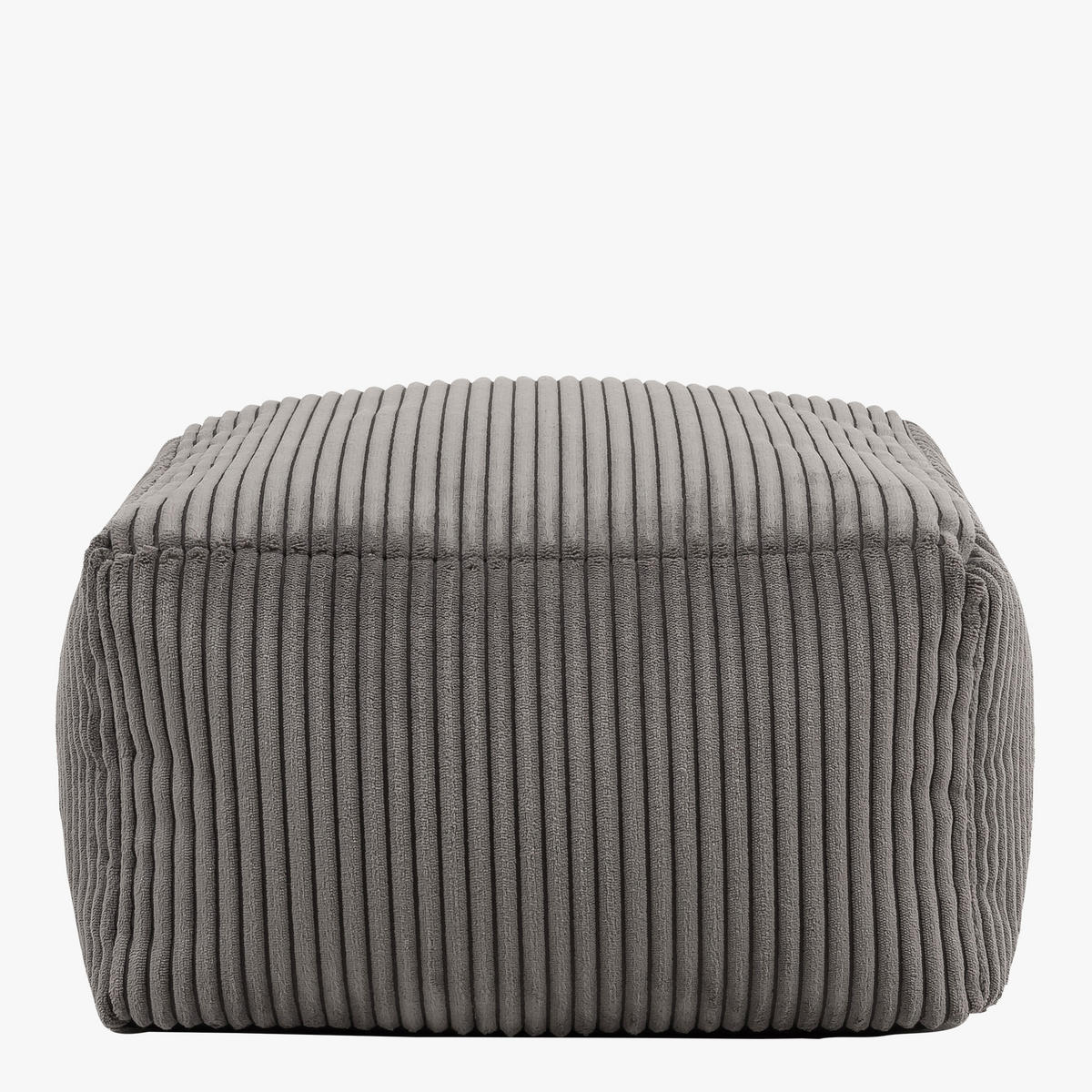 SITZPOUF Amara - Anthrazit, Textil (42/24/42cm) - icon