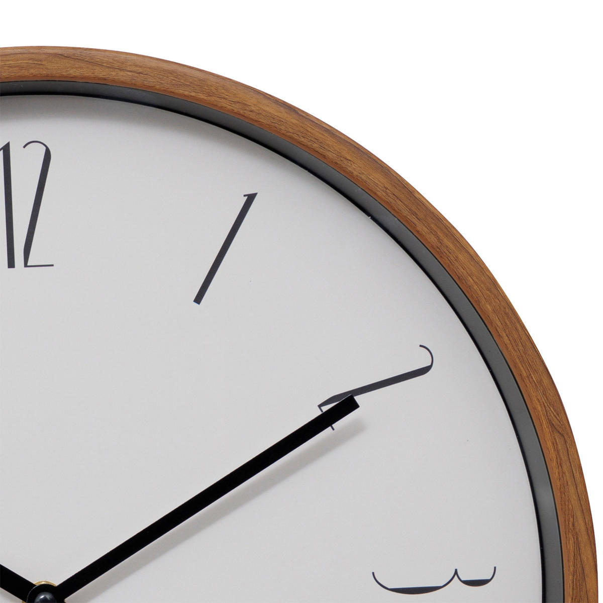 WANDUHR Bratislav 35/35/4,8 cm - Weiß, Kunststoff (35/4.8/35cm) - Atmosphera Createur d´interieur