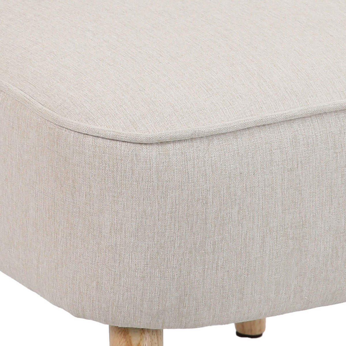 STÜHLE 2-tlg., Beigefarbe - Beige, Textil (62/77/70cm) - Oviala