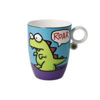 KÜNSTLERTASSE Ed Eck - Roar, Fine Bone China, Bunt, 400 ml - Multicolor, Keramik (0.4L) - Goebel