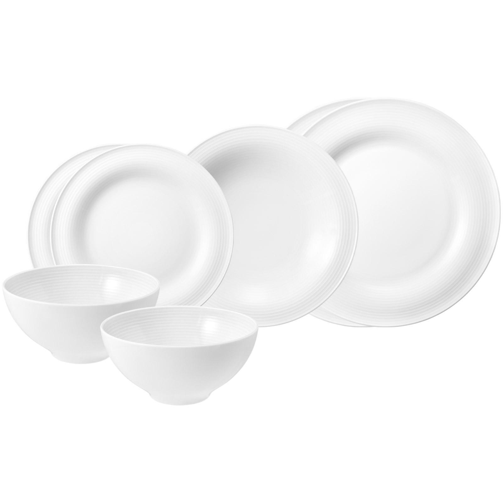 EINSTEIGER-SET Beat Color Glaze Weiß 8er Set - Weiß, Keramik (1/1/1cm) - Seltmann Weiden